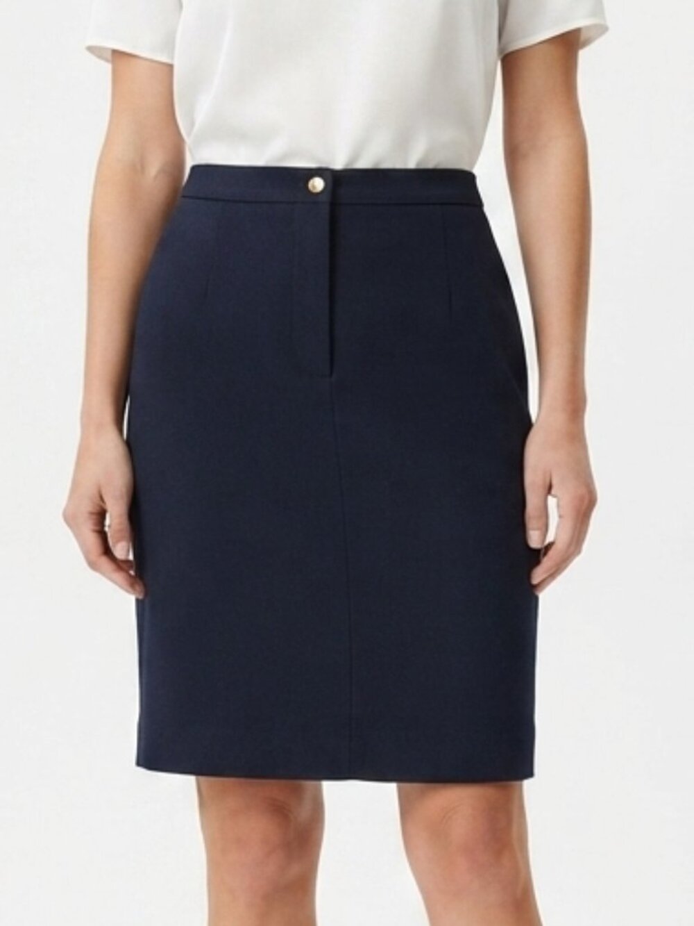Jessica Classic Fly Front Pencil Skirt NEW- Sz. 12